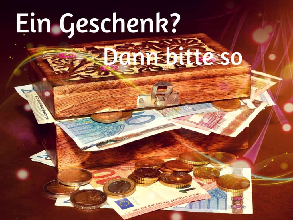 Geld geburtstag spruch verschenken Sprüche für