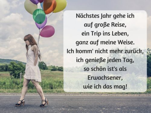 Einladungstexte zum 18. Geburtstag